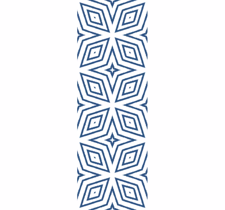 Blind office handcrafted imitation jute diamonds - TenStickers