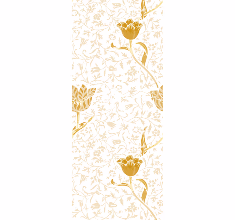 Blind office botanical wildflowers - TenStickers