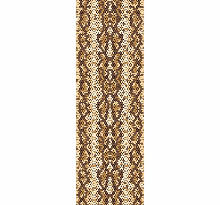 Blind office snake skin design - TenStickers