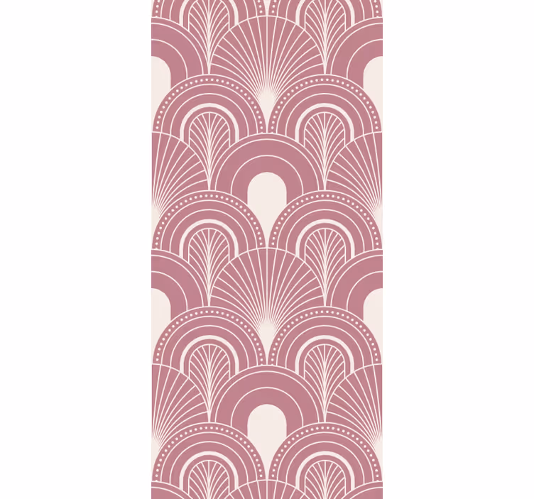Blind office rose gold arc art decor style - TenStickers