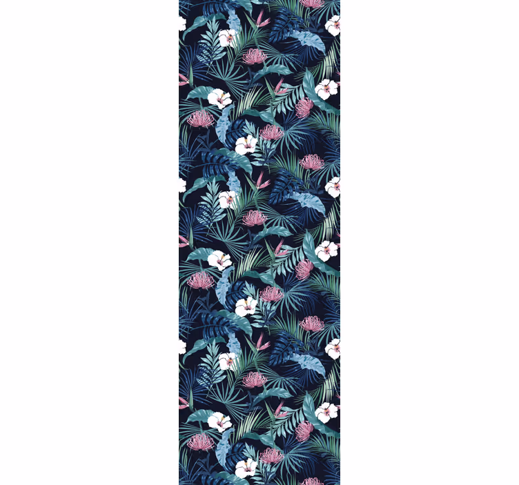 Blind office tropical foliage decor - TenStickers