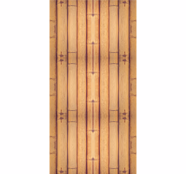 Blind office bamboo wood texture effect - TenStickers
