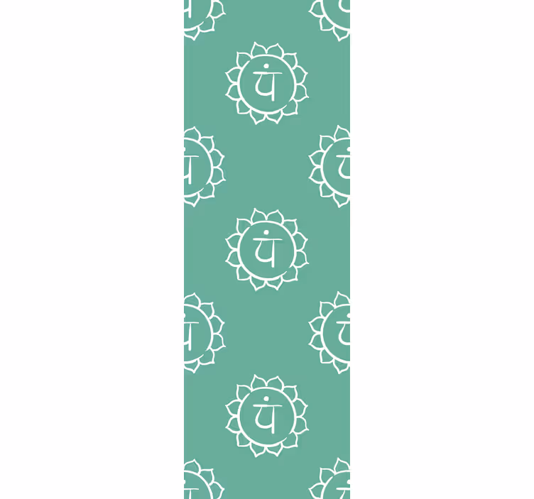 Blind office heart chakra symbol decor - TenStickers