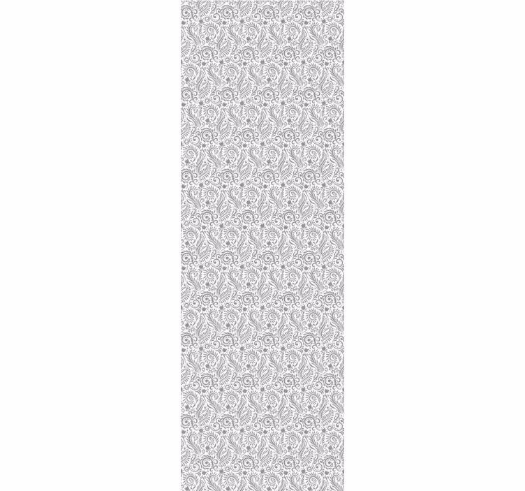 Blind office vintage floral design - TenStickers