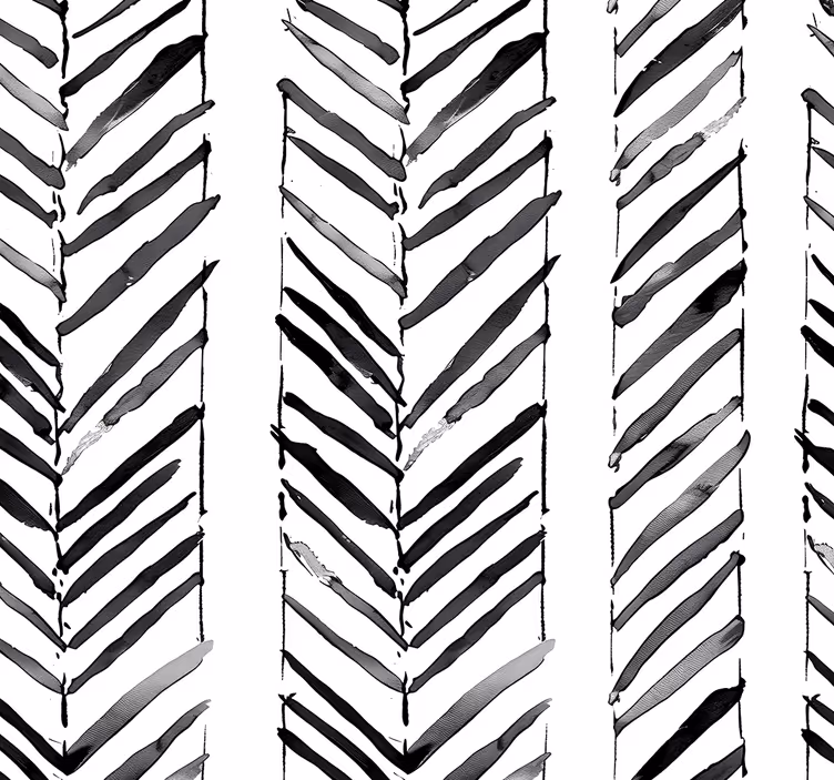 Blind office black and white geometric design - TenStickers