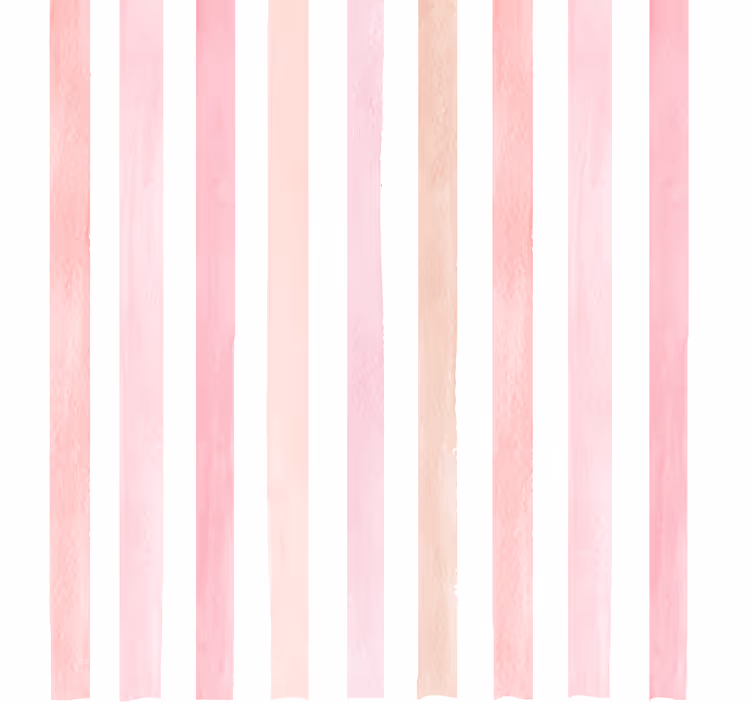 Blind office watercolor pink stripes - TenStickers