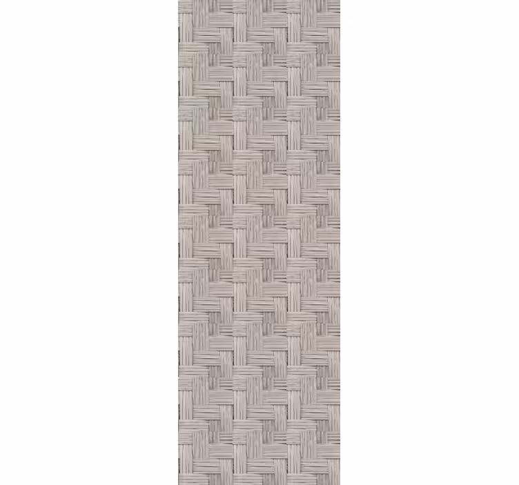 Blind office gray handmade wicker effect - TenStickers