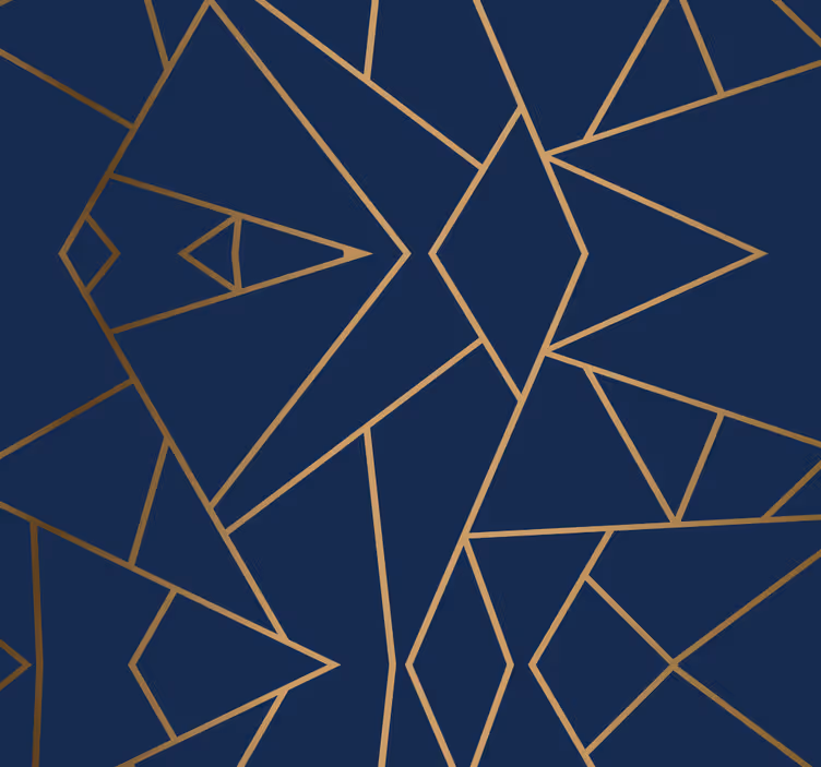 Blind office geometric shapes - TenStickers