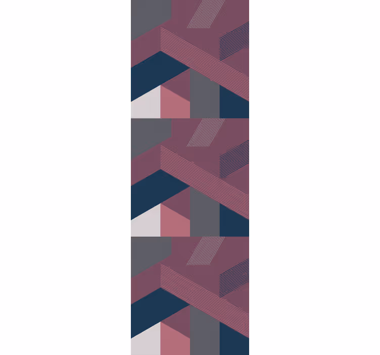 Blind teens eclectic decor geometric shapes - TenStickers