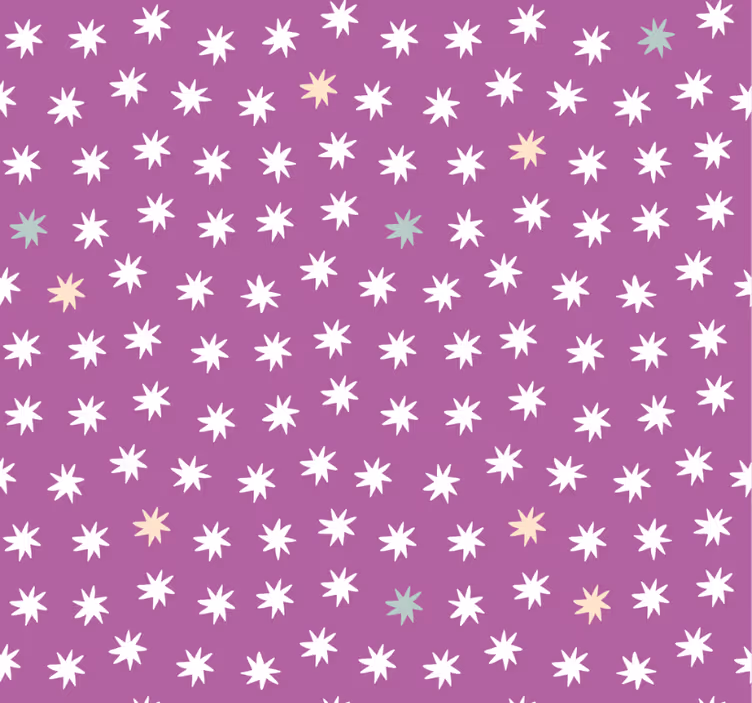 Blind teens white stars for kids - TenStickers