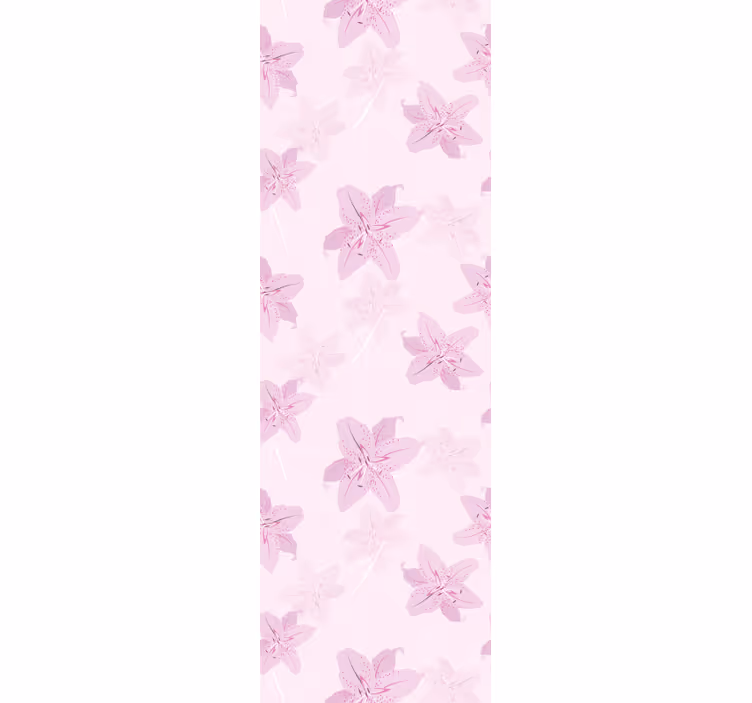 Blind teens charming floral design - TenStickers