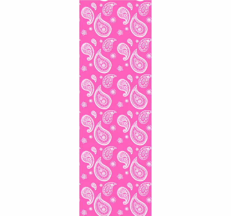 Blind teens intense pink paisley design - TenStickers