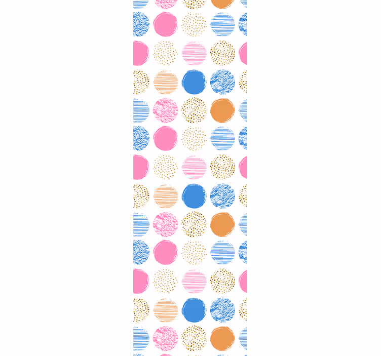Blind teens coloured dot pattern accessories - TenStickers