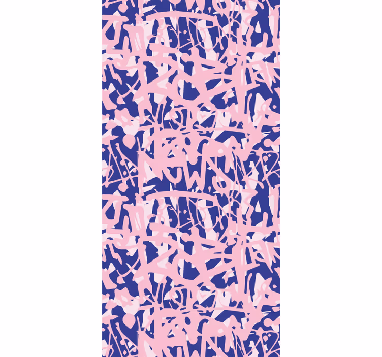 Blind teens pink and purple graffiti design - TenStickers