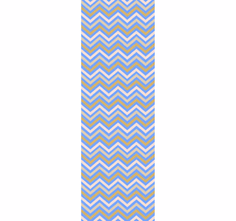 Blind teens zigzag pattern seamless colors - TenStickers