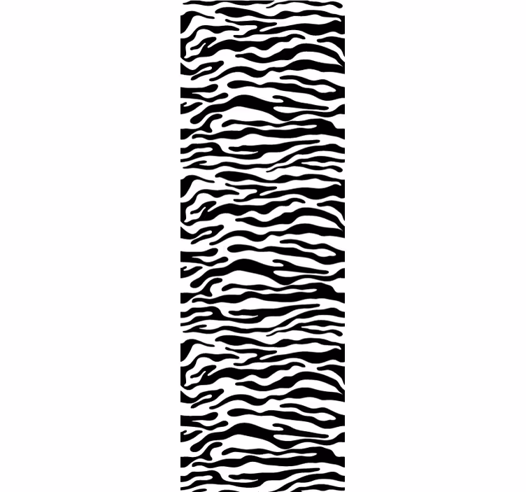 Blind teens zebra design accessories - TenStickers