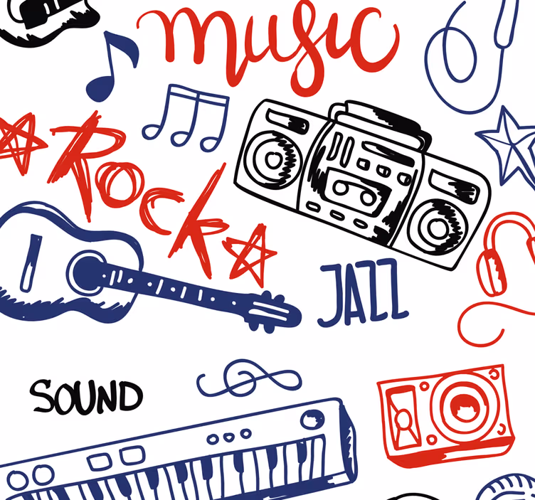Blind teens musical instruments for all abilities - TenStickers