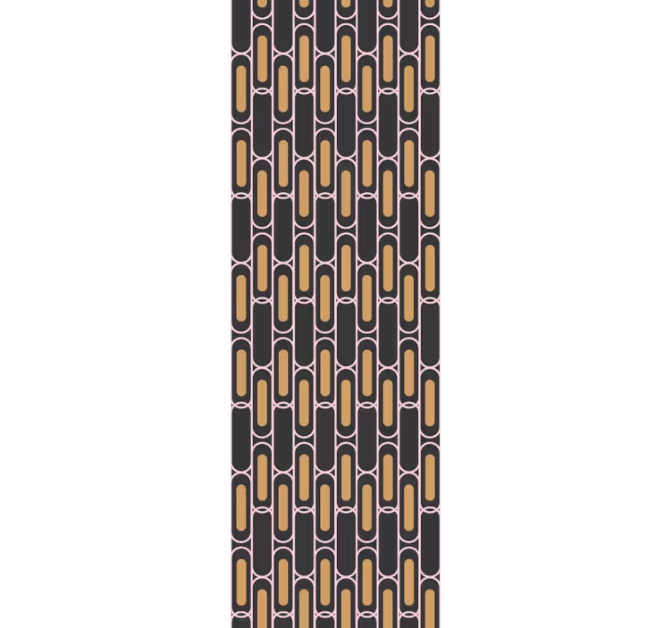 Modern blind with geometric line design - TenStickers