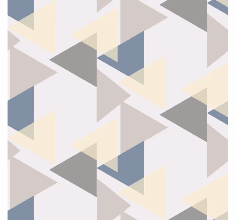 Modern blind vertical triangles - TenStickers