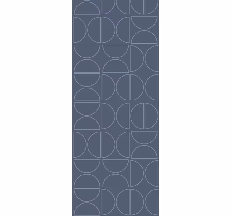 Modern blind geometric gray design - TenStickers
