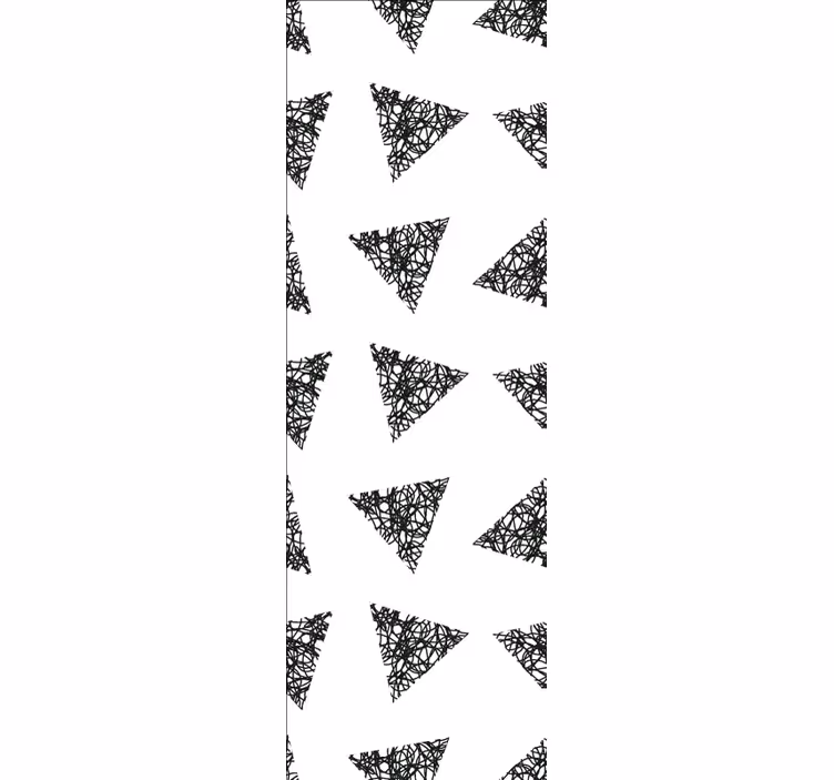 Modern blind with unique rotten pieces design - TenStickers