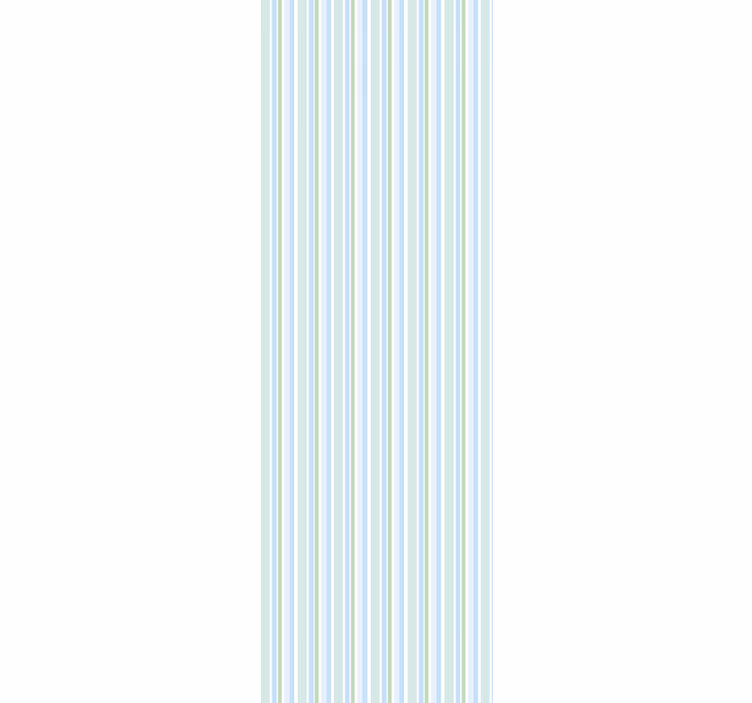Modern blind with pastel stripes pattern - TenStickers