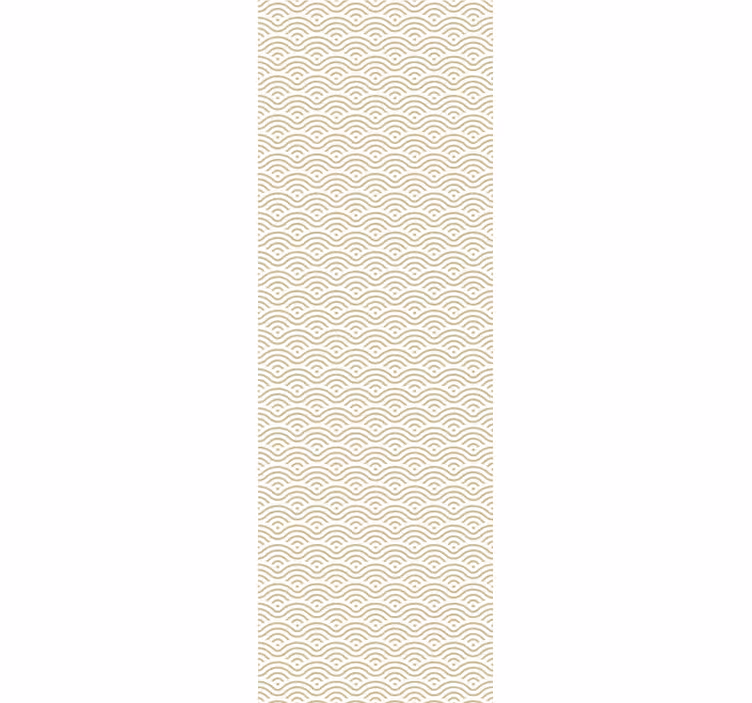 Modern blind serene tranquil waves - TenStickers