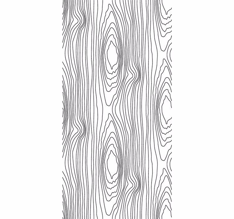 Modern blind in black nature stripes - TenStickers