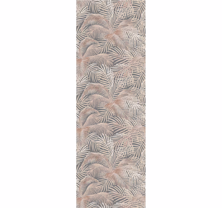 Modern blind palm leaves design - TenStickers