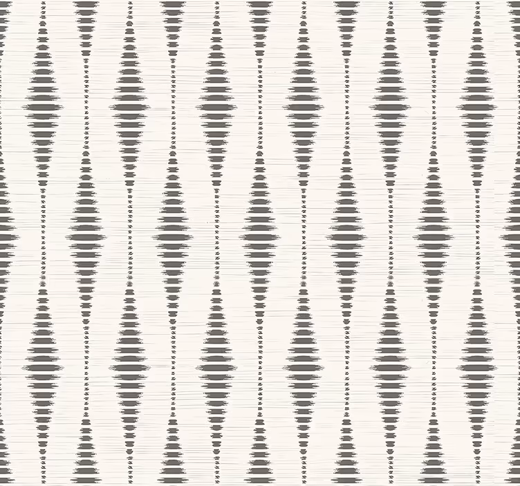 Blind grey rabaul ikat in grey and beige - TenStickers