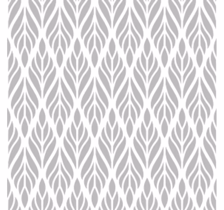 Blind grey ethnic floral grey design - TenStickers