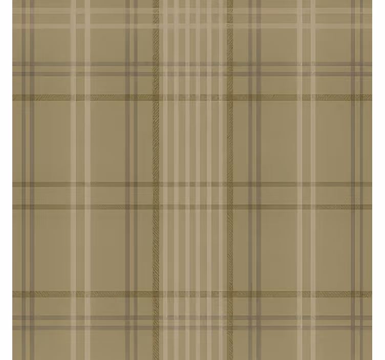 Blind beige 1960s grey olive pattern - TenStickers