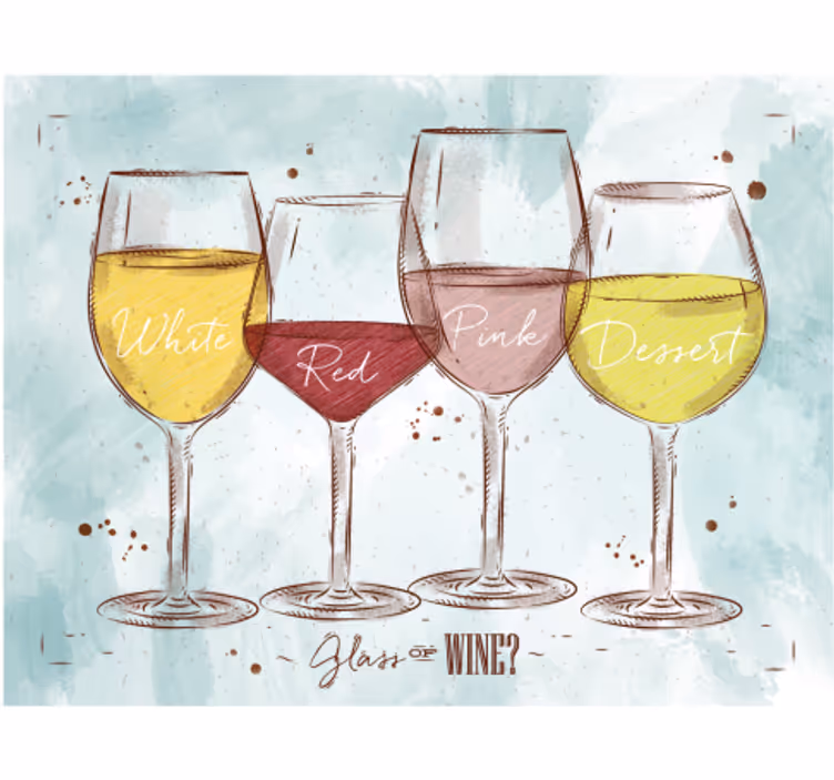 Blind kitchen rustic wine - TenStickers