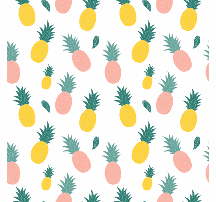 Blind kitchen pineapple pattern fruit design - TenStickers