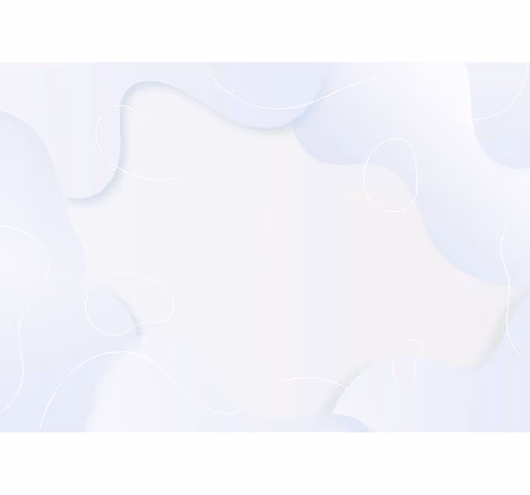White window blind with white abstract design - TenStickers