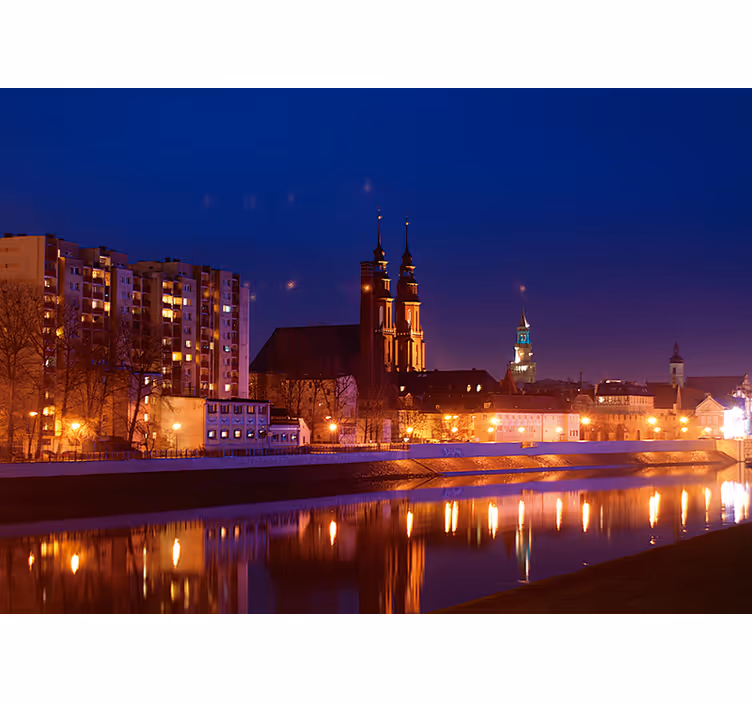 Blind blue opole after dusk - TenStickers