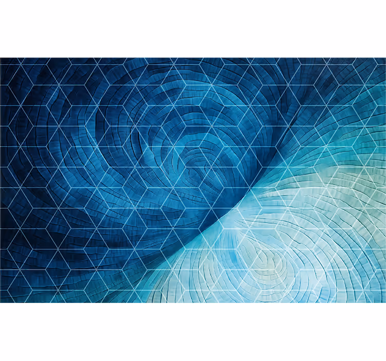 Blind blue abstract background - TenStickers