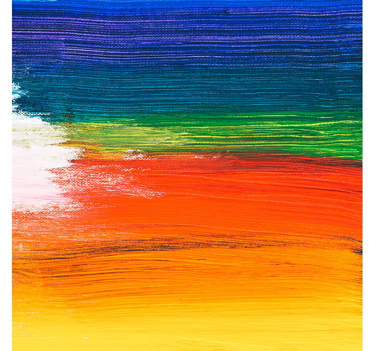 Living room blind in rainbow splash color - TenStickers