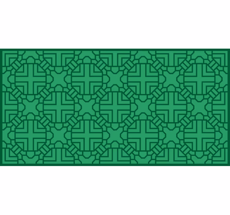 Blind green korean green design - TenStickers