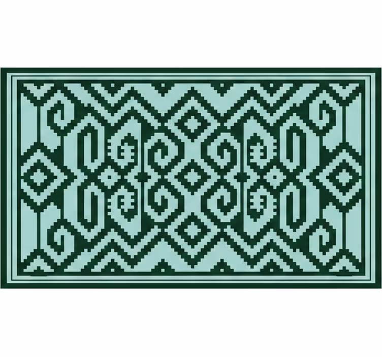 Blind green mapuche green colors - TenStickers