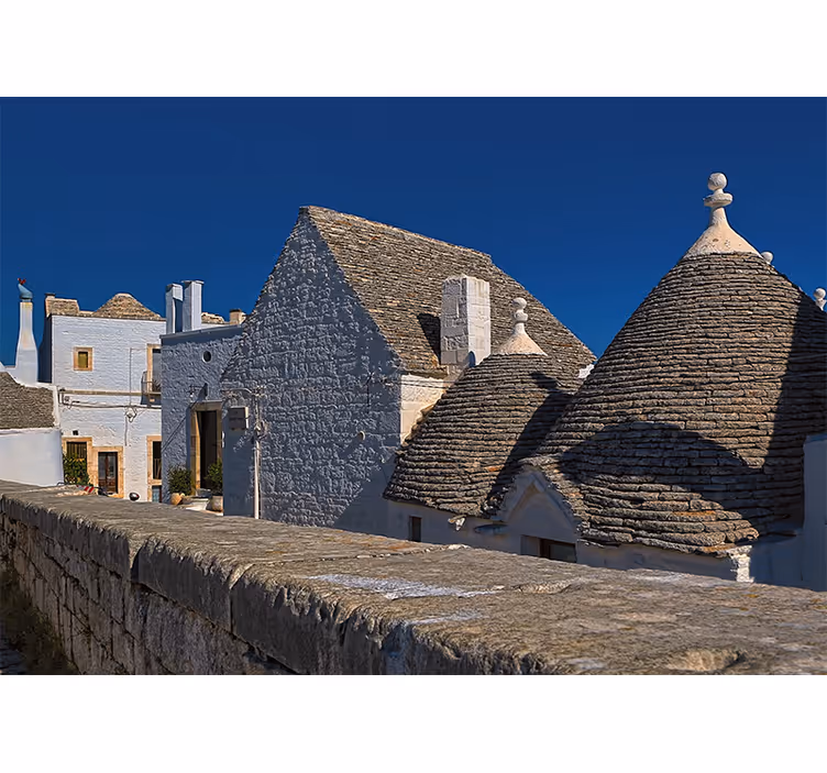 Living room blind inspired by alberobello apulia - TenStickers