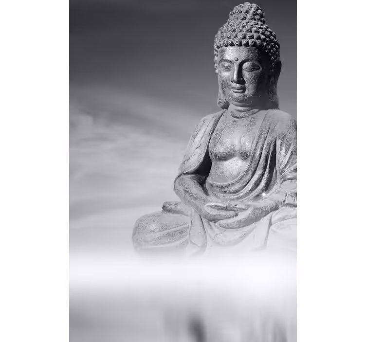 Buddha zen living room blind - TenStickers