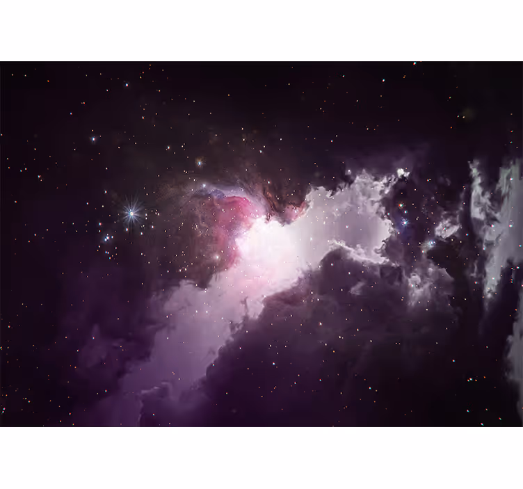 Living room blind little cosmic rain - TenStickers