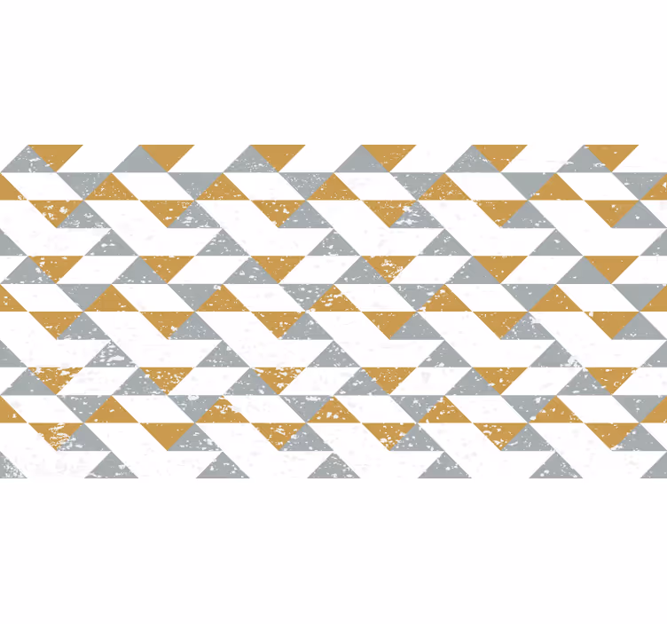 White window blind kitchen geometric style - TenStickers