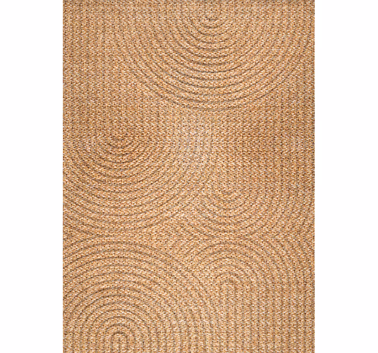 Blind beige arch fabric effect - TenStickers