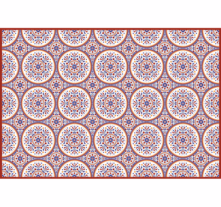Blind bedroom maioliche tile design - TenStickers