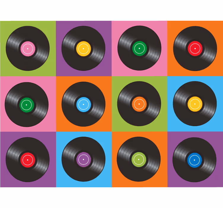 Blind bedroom vinyl placemats - TenStickers