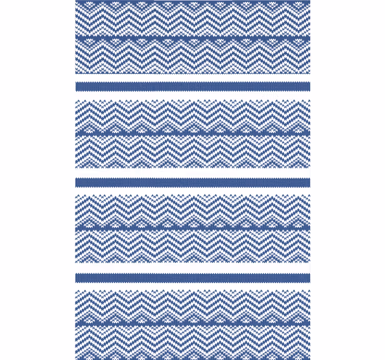 Simple blue blind bedroom - TenStickers