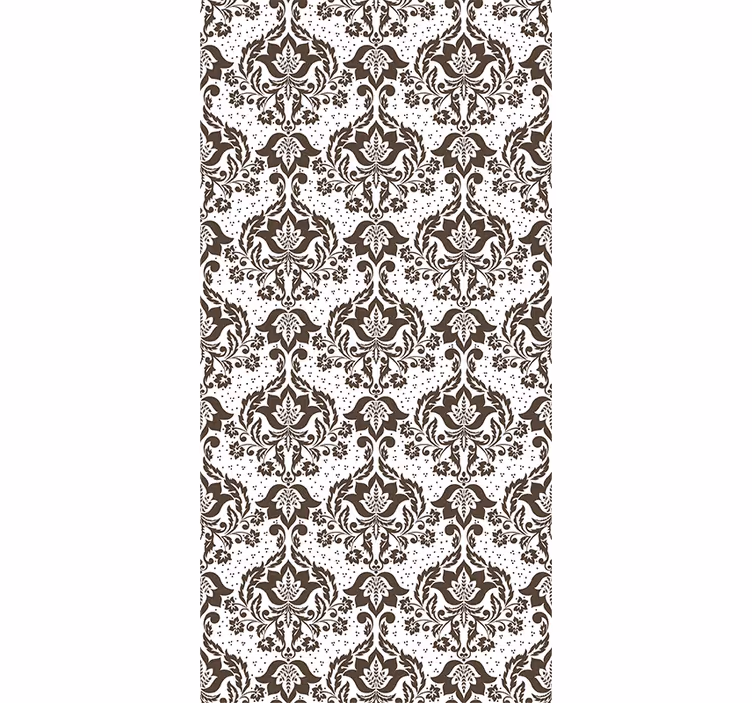 Blind bedroom floral elegance - TenStickers