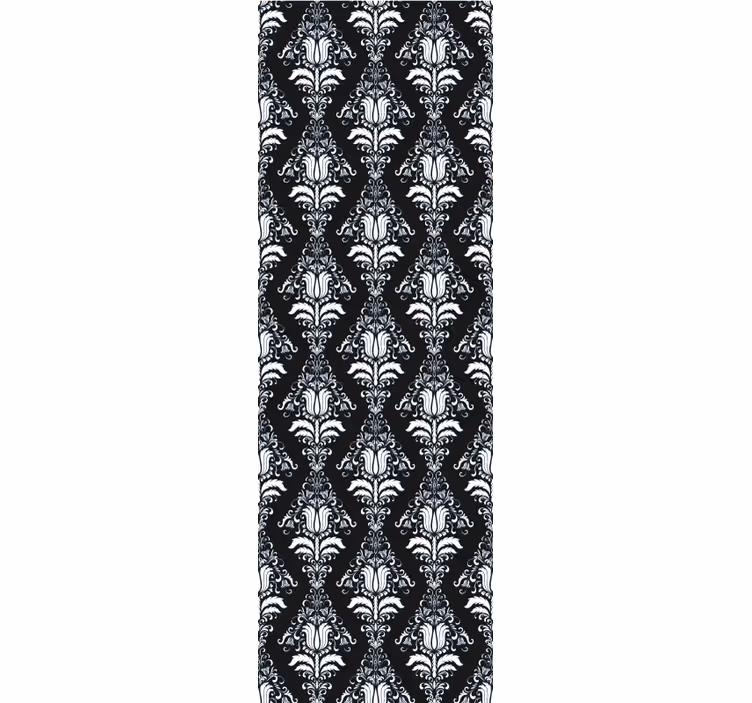 Retro roller blind classic patterned design - TenStickers